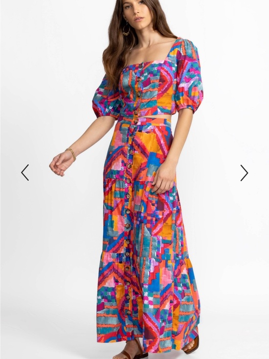 Johnny Was Dresses & Skirts - Johnny Was summer Daydream skirt and crop top set Medium Large *